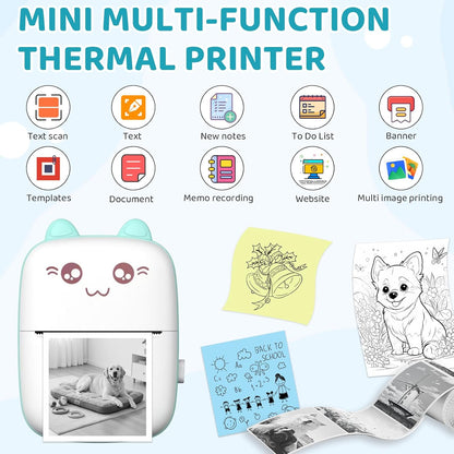 Portable Bluetooth Thermal Printer UAE | Mini Pocket Photo Printer