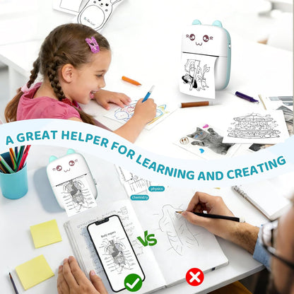 Portable Bluetooth Thermal Printer UAE | Mini Pocket Photo Printer